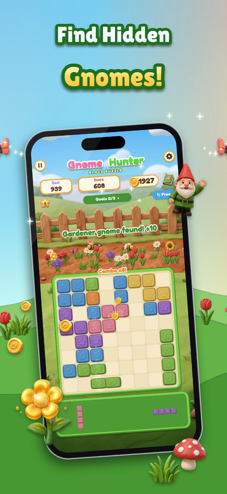 Gnome Hunter app screenshot