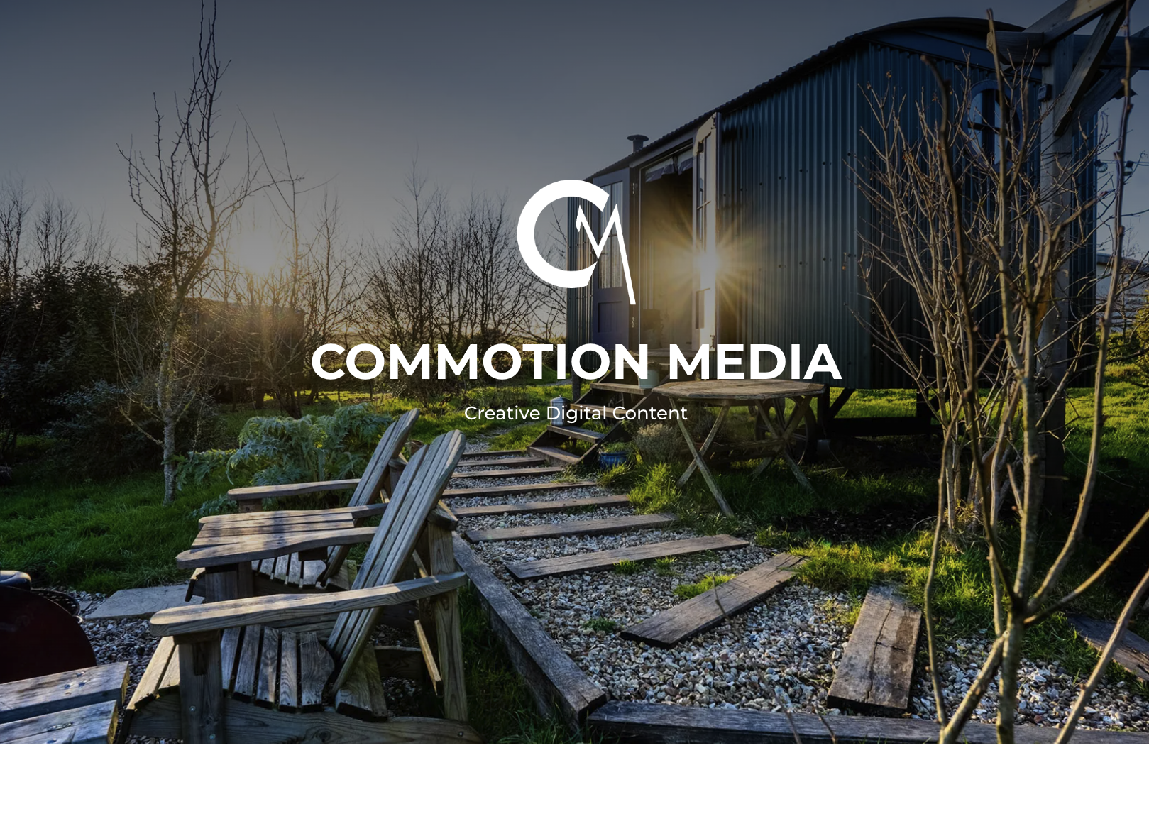 commotionmedia.co.uk website screenshot