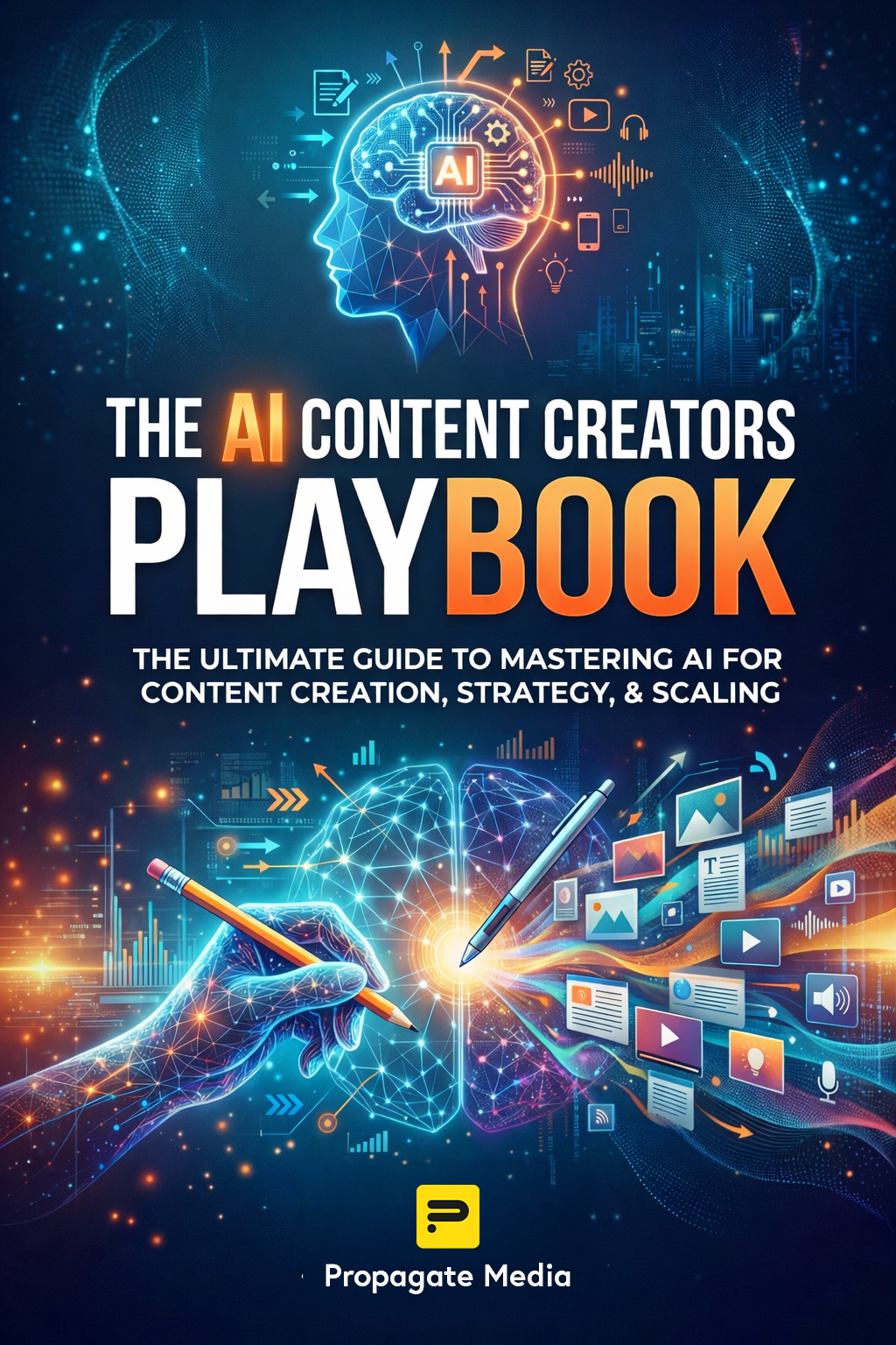 The AI Content Creator's Playbook cover