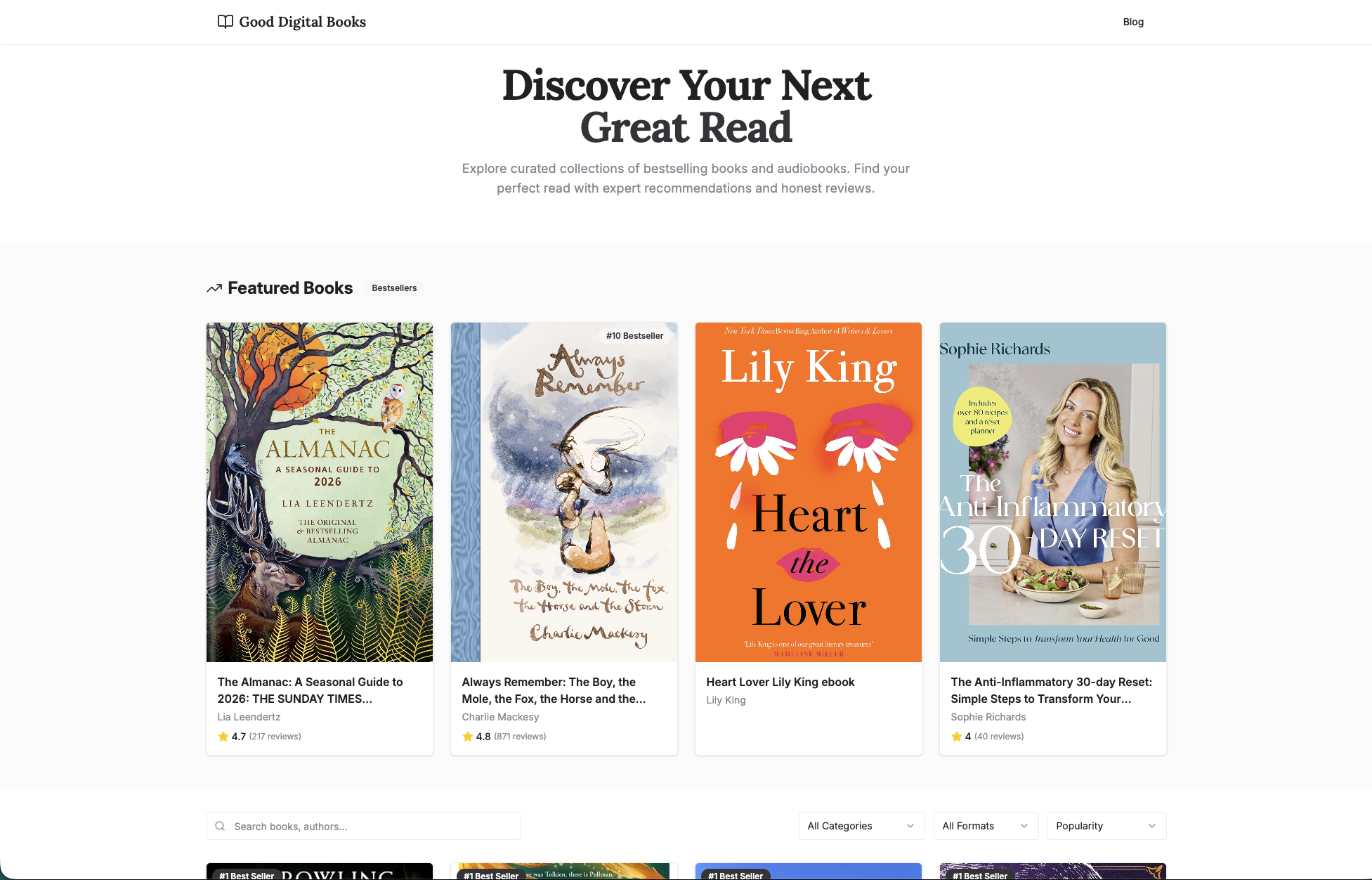 gooddigitalbooks.com website screenshot